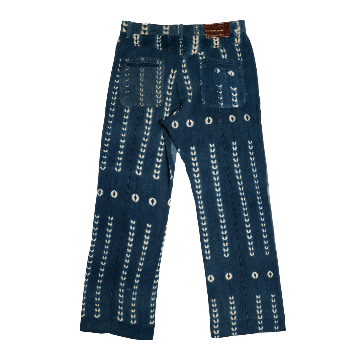 Dub Contrast waistband jeans in blue - Wales Bonner