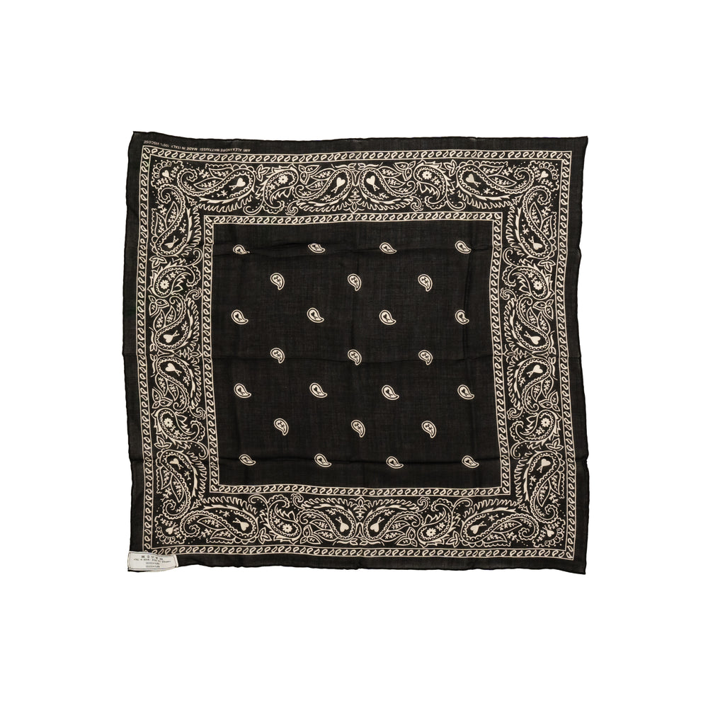 AMI Bandana Scarf In Black