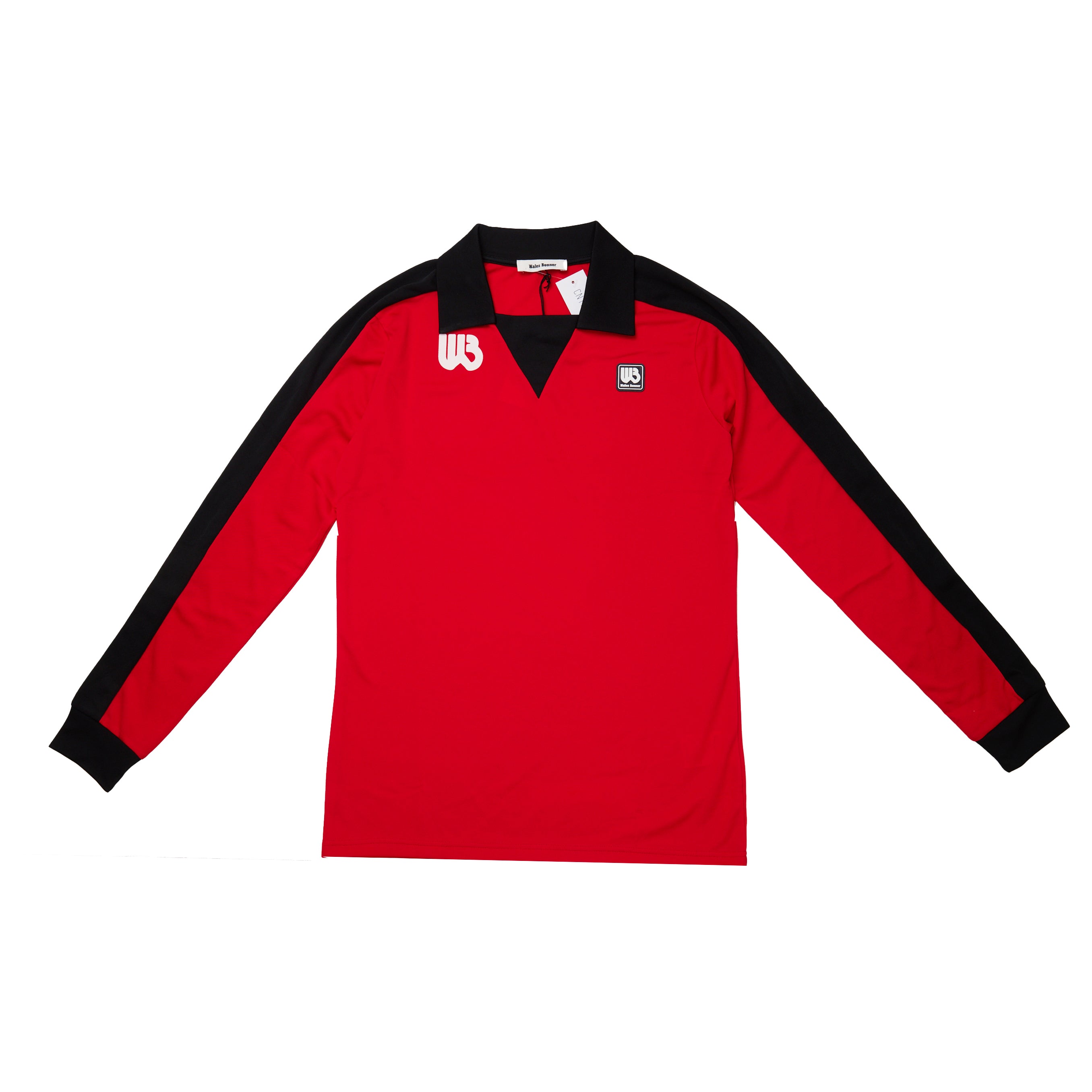 Wales Bonner Home Jersey Shirt In Red | CNTRBND