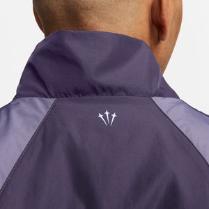 Nike NOCTA Nylon Track Jacket In Dark Raisin