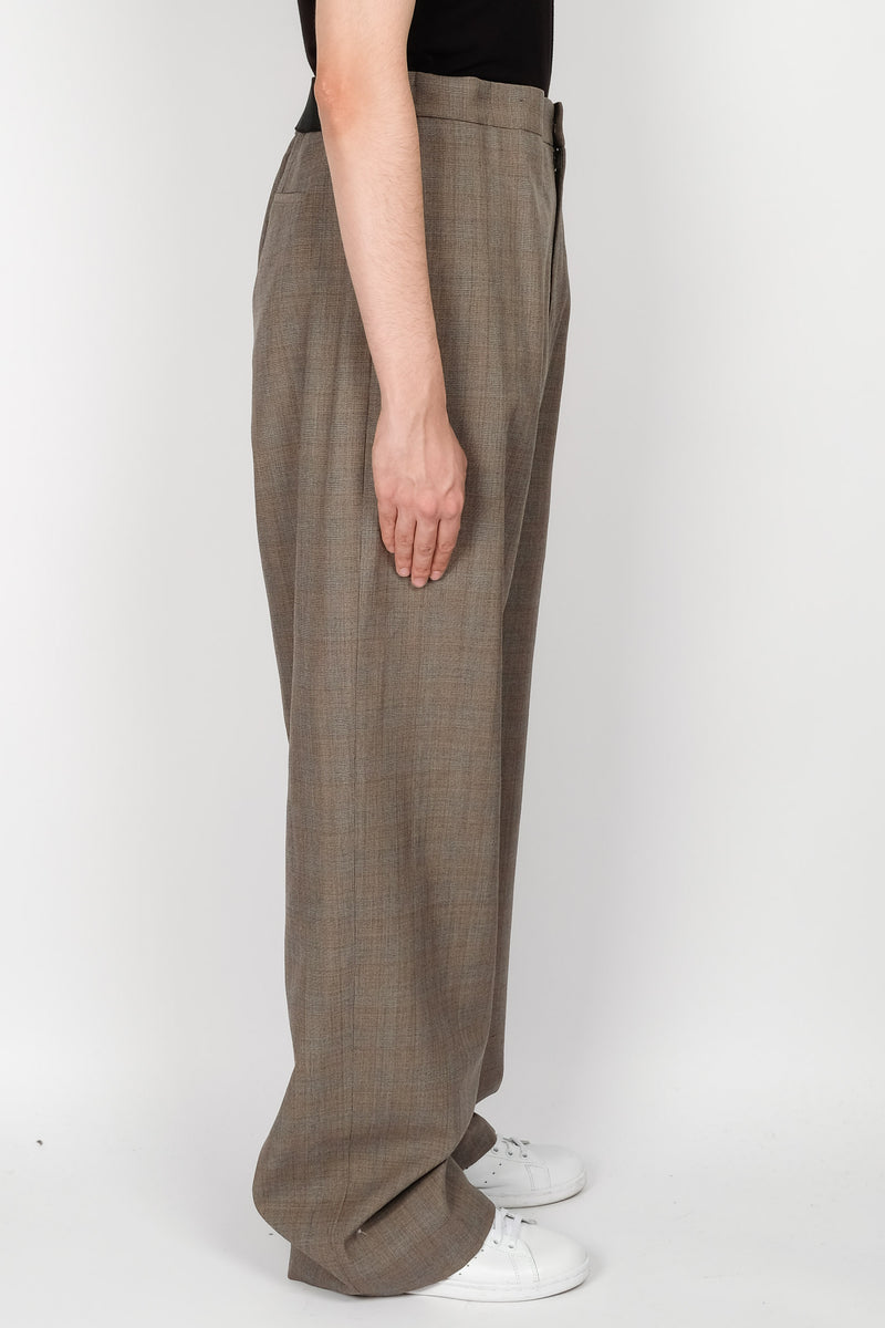 Raf Simons Elastic Wide Pant In Grey | CNTRBND