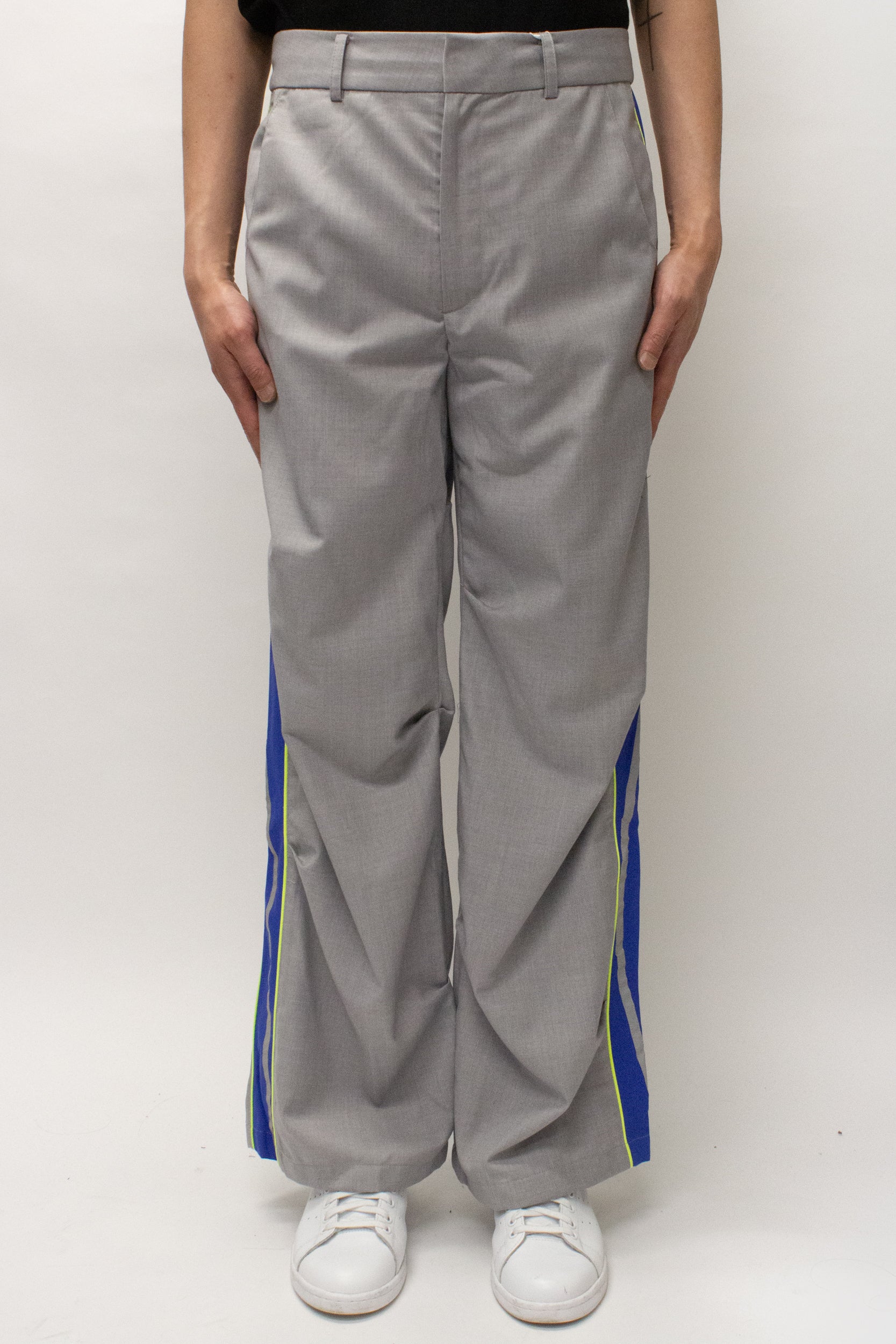 Ader Error Thunder Track Trousers In Grey